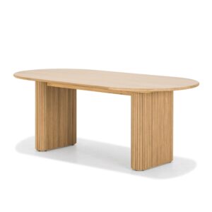 Palliser Oak Oval Dining Table 220X100X76