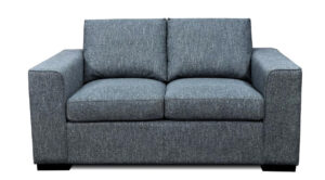 Sloane 2 Seater Glamour Licorice Fabric