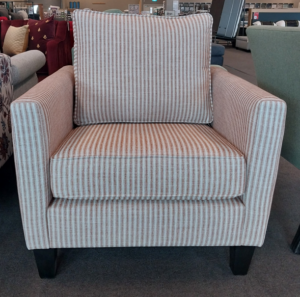 Soho 1 Seater In Sawyer Spice Fabric
