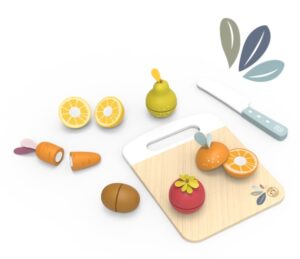 Speedy Monkey Fruit And Vegetables Cutting Playset