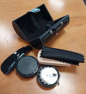 Compact Shoe Care Set - Black