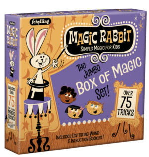 Magic Rabbit Jumbo Box Of Magic Set 75+ Tricks
