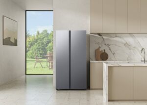 Samsung 655L Side By Side Fridge Freezer Silver