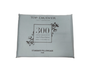 Standard Pillow Case Pair 300Tc Lightblue