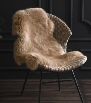 Taupe Nz Sheepskin Single 60X90Cm 100% Nz Wool