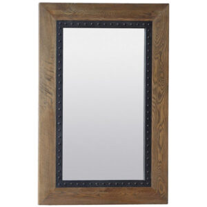 Oak Mirror With Iron Frame 800X1200H