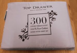 Top Drawer 300Tc Double Blush Sheet Set