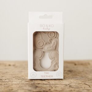 Bo & Ko Baby Tiki Teether Latte
