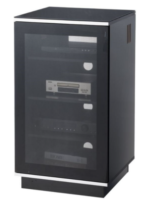 Titan Hifi Unit Black 550X550X1000H