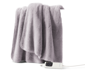 Sunbeam Feel Perfect Sherpa Fleece Throw