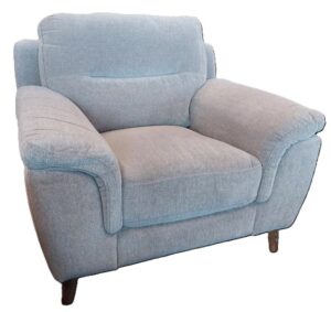 Trinity Arm Chair In Ash Fabric 1110X970X930