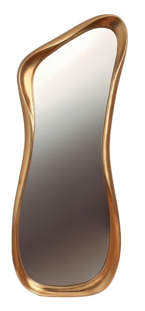 Vintage Gold Abstract Mirror 690X1720X80