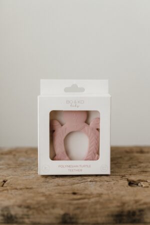 Bo & Ko Baby Turtle Teether Posey
