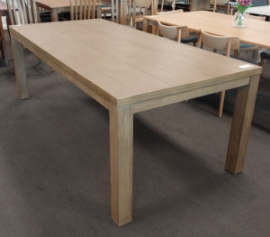 Texas Dining Table Brushed Acacia 2250X1050X780