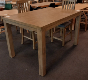 Texas Bar Table Brushed Acacia 1520X1015X920H