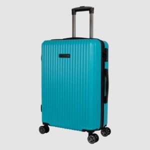 Swissbrand Riga Medium Luggage Teal 42X26X66