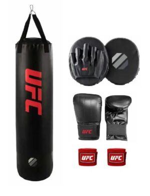 Ufc Boxing Training Set Inc 20Kg Bag- Hand Wraps