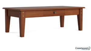 Villager 1D Coffee Table 1200X600X400H Nz Made