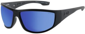 Dirty Dog Vampire Satin Black Grey Blue Sunglasses