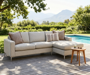 Wanaka 3.5 Seater Footbox Chaise Kira Shell Nz Mad