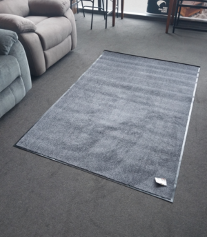 Wash & Clean Grey Medium Rug 120X180Cm