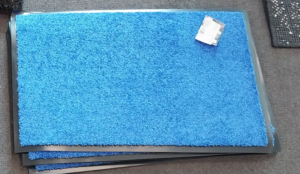 Wash & Clean Azure Blue Doormat 40X60Cm