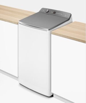 F&P Uv Sanitise 8Kg Top Load Washer 1020X580X600