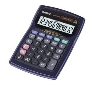 Casio Water And Dust Protected Calculator