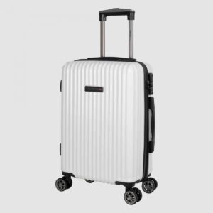 Swissbrand Riga Cabin Luggage White 27X21X55
