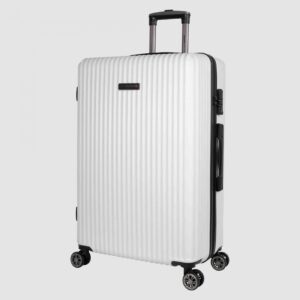 Swissbrand Riga Large Luggage White 48X29X76