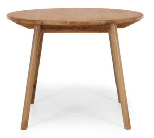 Reeves Smoked Oak 1M Round Dining Table 1000X760H