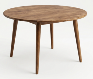 Reeves Deep Oak 1.2M Round Dining Table 1200X760H