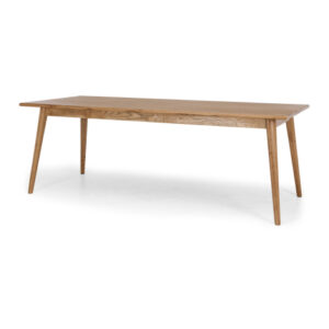 Reeves Smoked Oak 2200 Dining Table 2200X900X760H
