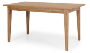 Tuscan Smoked Oak 1500 Dining Table 1500X800X760H