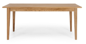 Tuscan Smoked Oak 1800 Dining Table 1800X850X760H