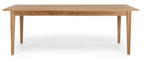 Tuscan Smoked Oak 2200 Dining Table 2200X900X760H