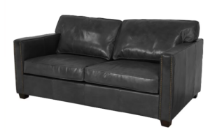 Maddison 2 Seater In Belon Black Leather