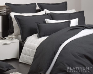Platinum Ascot Granite Single Duvet Cover Set