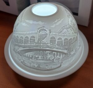 Venice Italy Porcelain Dome 12X8Cm