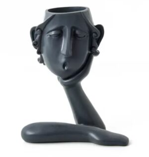 Face Planter The Bluish Grey One 16X8X20Cm