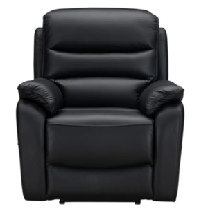 Colby La Z Boy Electric Recliner Black Leather