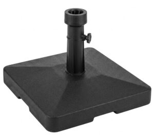 Concrete 27Kg Black Umbrella Base