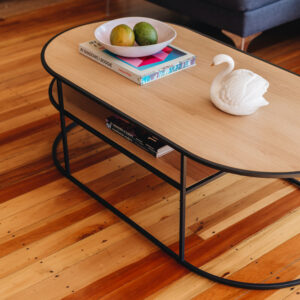 Deco Coffee Table Natural Oak 120X60X40H