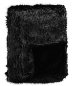 Heirloom Black Fox Acrylic Throw 150X180Cm