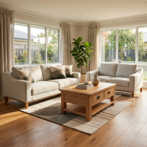Havana 3 + 2 Seater In Natural Fabric Due July