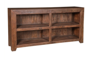 Solid Dark Teak Console Table 2140X460X1070H