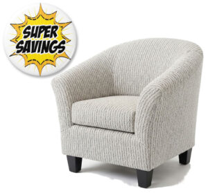 Hilton Tub Chair In Varadero Blue Fabric