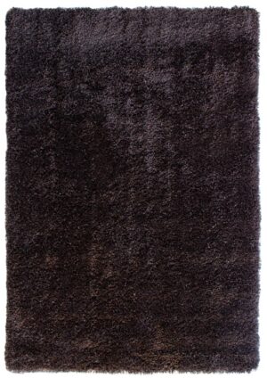 Lacarno Chocolate Chunky Shaggy Rug 1.5x2.2M