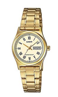 Casio Classic Gold Gold Analogue Watch