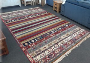 Marrakech Red 2 Multi Viscose Rug 2.0X3.0M